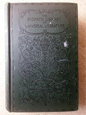 Imagen del vendedor de The Ridpath Library of Universal Literature Volume III a la venta por P Peterson Bookseller