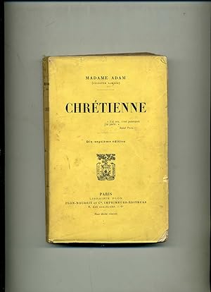 Image du vendeur pour CHRETIENNE. . Dixime dition mis en vente par Librairie CLERC