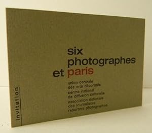 SIX PHOTOGRAPHES ET PARIS. Janine Niepce, Robert Doisneau, Willy Ronis, Jean Lattès, Daniel Frasn...