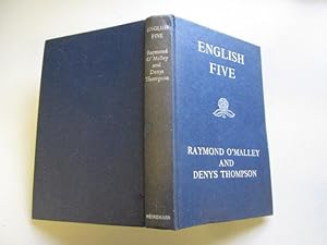 Imagen del vendedor de English Five a la venta por Goldstone Rare Books