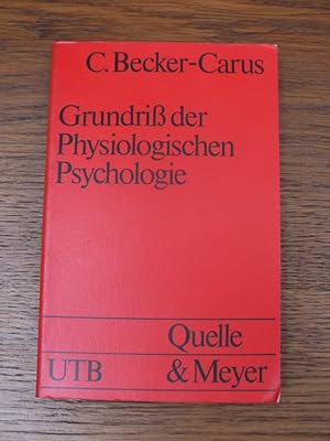 Grundriß der physiologischen Psychologie.