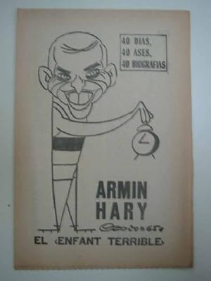 ARMIN HARY. El Enfant Terrible - Atletismo