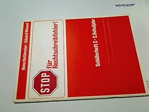 Imagen del vendedor de Stop fr Rechtschreibfehler! Schuljahr 2. Schlerh. 1. a la venta por Antiquariat im Kaiserviertel | Wimbauer Buchversand