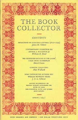 Seller image for The Book Collector. Volume 6. 1957. 4 volumes complete for sale by Barter Books Ltd