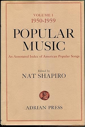 POPULAR MUSIC : An Annotated Index of American Popular Songs volume 2, 1940-1949