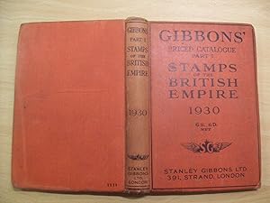 Gibbons' Priced Catalogue Part 1 Stamps of the British Empire 1930 [36th Edition]