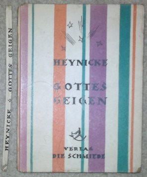 Seller image for Gottes Geigen. Gedichte. for sale by Antiquariat Johann Forster