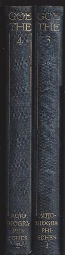 Goethes Kunstschriften. 2 Bände. Großherzog Wilhelm Ernst Ausgabe.