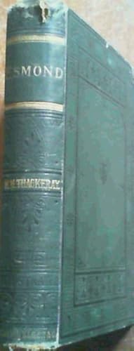 Bild des Verkufers fr The Works of William Makepeace Thackeray vol VII : The History of Henry Esmond Esq zum Verkauf von Chapter 1