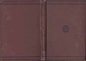 Athanasian Creed Vindicated from the Objections of Dean Stanley and Other Members of the Ritual C...