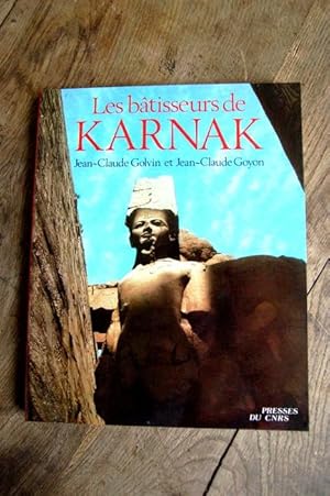 Bild des Verkufers fr Les btisseurs de Karnak zum Verkauf von Un livre en poche