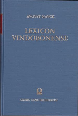Lexicon Vindobonense. Accedit appendix duas Photii Homilias et alia opuscula complectens.