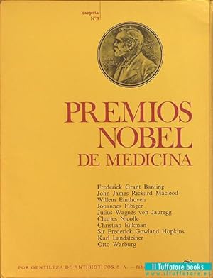 Seller image for Premios Nobel de Medicina. Carpeta n 3. Aos 1923 a 1931. Lminas 21 a 30. for sale by Il Tuffatore