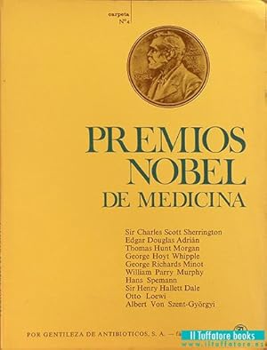Seller image for Premios Nobel de Medicina. Carpeta n4. Aos 1932 a 1937. Lminas 31 a 40. for sale by Il Tuffatore