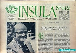Ínsula. Revista Bibliográfica de Ciencias y Letras, nº 449, año XXXIX, 1984. Héroe y estilo en la...