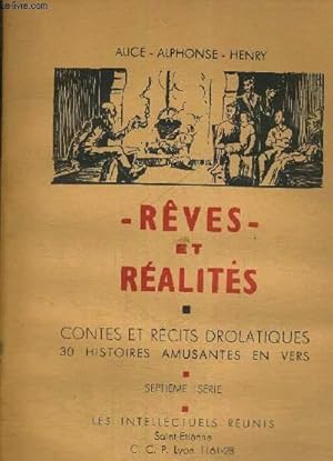 Seller image for REVES ET REALITES - 7EME SERIE for sale by Le-Livre