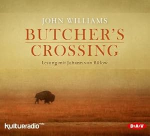 Imagen del vendedor de Butcher's Crossing, 7 Audio-CD : Gekrzte Fassung a la venta por AHA-BUCH GmbH