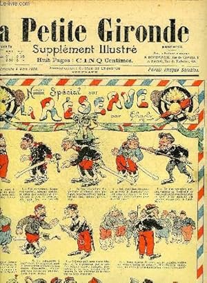 Immagine del venditore per LA PETITE GIRONDE SUPPLEMENT ILLUSTRE - 9EME ANNEE N 9 FEVR. 1906 - NUMERO SPECIAL SUR LA RESERVE PAR CHARLY . venduto da Le-Livre