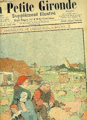 Seller image for LA PETITE GIRONDE SUPPLEMENT ILLUSTRE - 9EME ANNEE N 15 AVRIL 1906 - prparatifs de coquetterie par Maurice Motet - un beau duel - une leon d'conomie par G.Zilberty - pour amuser les malades - petit soldat de bois par Gunin etc. for sale by Le-Livre