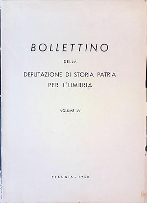 Bollettino della Deputazione di Storia Patria per l'Umbria. Volume LV