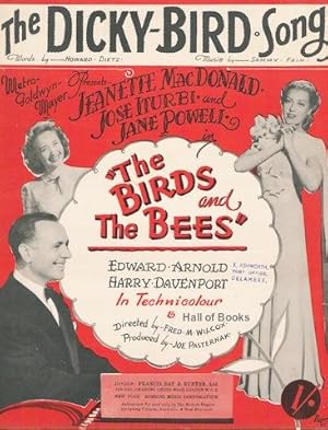 Imagen del vendedor de The Dicky Bird Song, from the film 'The Birds and The Bees' a la venta por Hall of Books