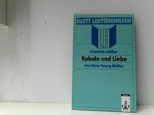 Immagine del venditore per Lektrehilfen: Friedrich Schiller, Kabale und Liebe. (Lernmaterialien) venduto da ABC Versand e.K.