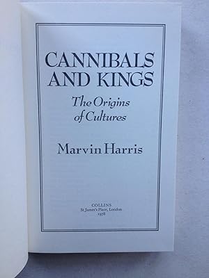 Image du vendeur pour Cannibals & Kings - the Origins of Cultures mis en vente par Book Souk