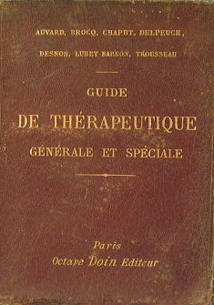 Guide de Thèrapeutique gènèrale et speciale