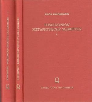 Metaphysische Schriften. Hrsg. von Isaak Heinemann.