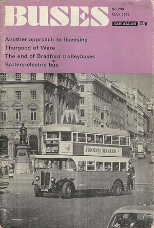 Buses May 1972 Vol. 22 No. 208