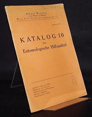 Katalog 10 über entomologische Hilfsmittel.