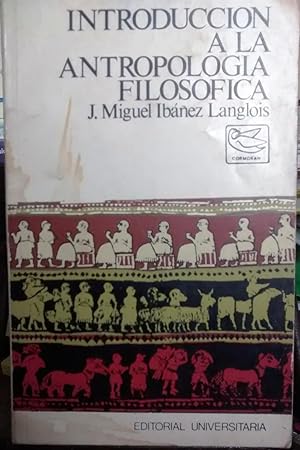 Introducción a la antropología filosófica