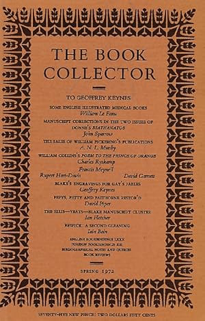 Image du vendeur pour The Book Collector. Volume 21. 1972. Complete 4 volume set mis en vente par Barter Books Ltd