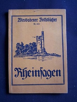 Imagen del vendedor de Rheinsagen a la venta por Librairie Ancienne Zalc