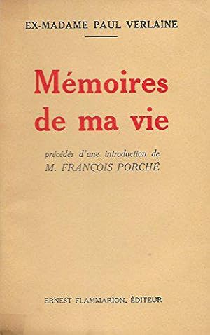 Image du vendeur pour Memoire De Ma Vie. mis en vente par JLG_livres anciens et modernes