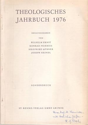 Bild des Verkufers fr Kreuzestod und Kreuzestheologie. Interpretationsversuche und Verstehenshilfen. Vom Autor dem Philosophen Michael Theunissen gewidmeter Sonderdruck zum Verkauf von Graphem. Kunst- und Buchantiquariat