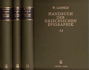 Handbuch der griechischen Epigraphik.