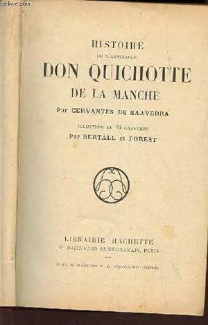 Seller image for DON QUICHOTTE DE LA MANCHE for sale by Le-Livre