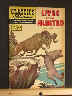 Seller image for Lives of the Hunted, Classics Illustrated #157 for sale by Tree Frog Fine Books and Graphic Arts