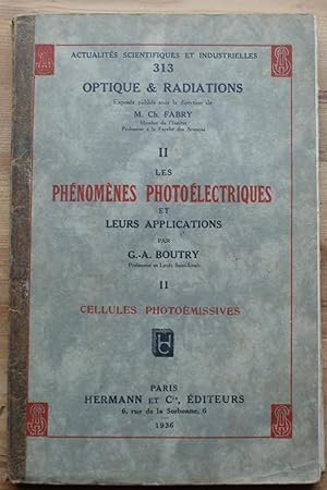 Seller image for Les phnomnes photolectriques et leurs applications - Cellules photomissives for sale by Aberbroc