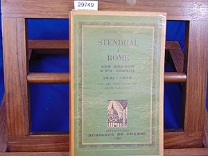 Immagine del venditore per Stendhal  Rome. Les dbuts d'un consul 1831-1833 venduto da librairie le vieux livre