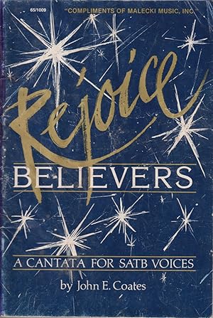 Imagen del vendedor de Rejoice Believers: A Christmas Cantata for SATB Voices a la venta por Jonathan Grobe Books