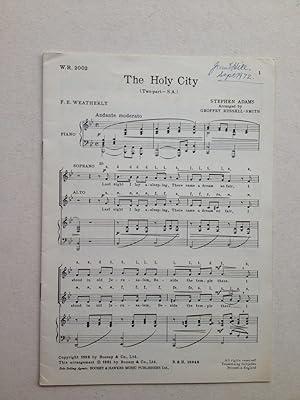 Seller image for W.R. 2002 The Holy City (Two-part - S.A.) for sale by Book Souk