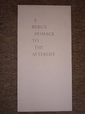 Seller image for Homage to the Afterlife. for sale by Collinge & Clark