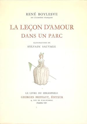 Seller image for La Leon d'Amour dans un Parc.Les Nouvelles Leons d'Amour dans un Parc.Illustrations de Sylvain Sauvage. for sale by Bouquinerie Aurore (SLAM-ILAB)