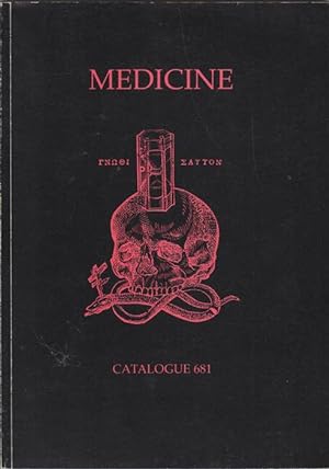 Seller image for Medicine. Catalogue 681 for sale by Kaaterskill Books, ABAA/ILAB