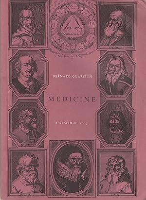 Bild des Verkufers fr Medicine. Catalogue 1227 zum Verkauf von Kaaterskill Books, ABAA/ILAB