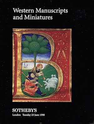 Western Manuscripts and Miniatures - London, Tuesday 23 June 1998 : Catalog LN8333 'BANASTER'