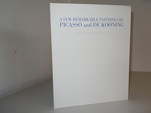 Bild des Verkufers fr A few remarkable paintings by Picasso and De Kooning zum Verkauf von Antiquariat Hans Wger