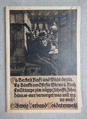 Bild des Verkufers fr Aus unseren Soldatenstuben. Aufzeichnungen von Else Spiller. Mit einem Geleitwort von Oberstkorpskommandant Sprtecher von Bernegg, Generalstabschef. zum Verkauf von Antiquariat Hanfgarten